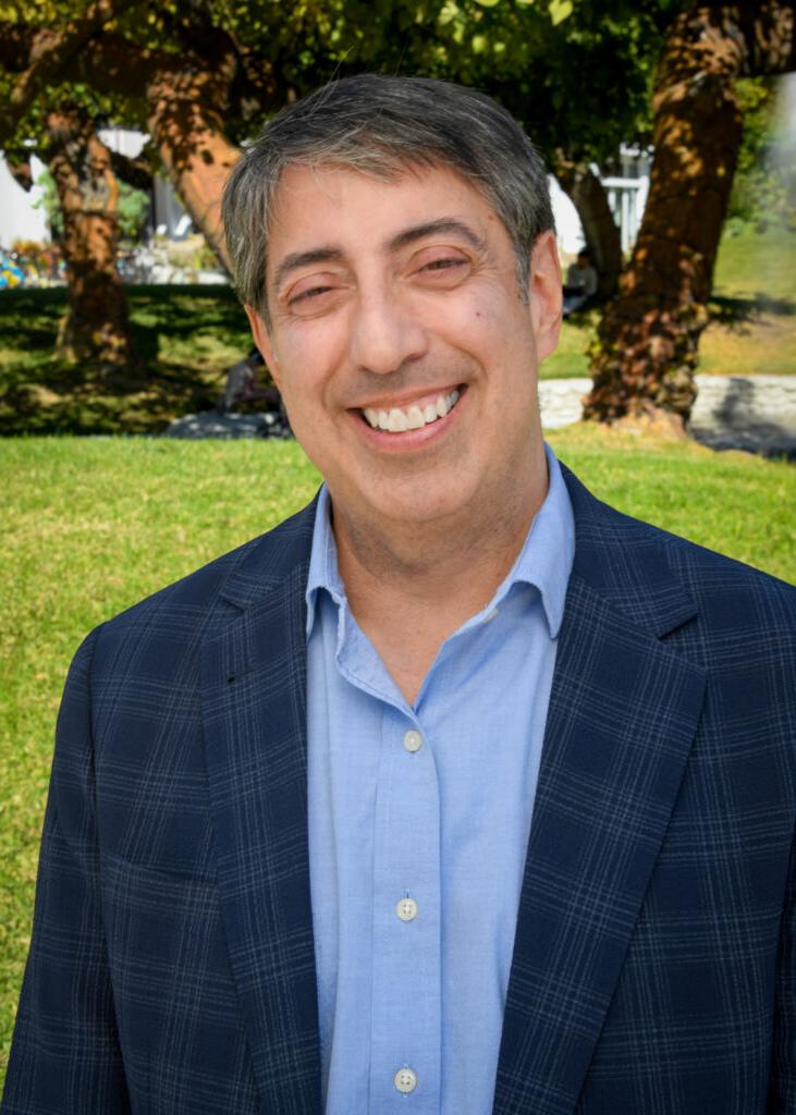 Portrait of Gary Cordova at Pitzer College Campus